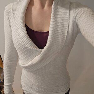 3/15$ white sweater
